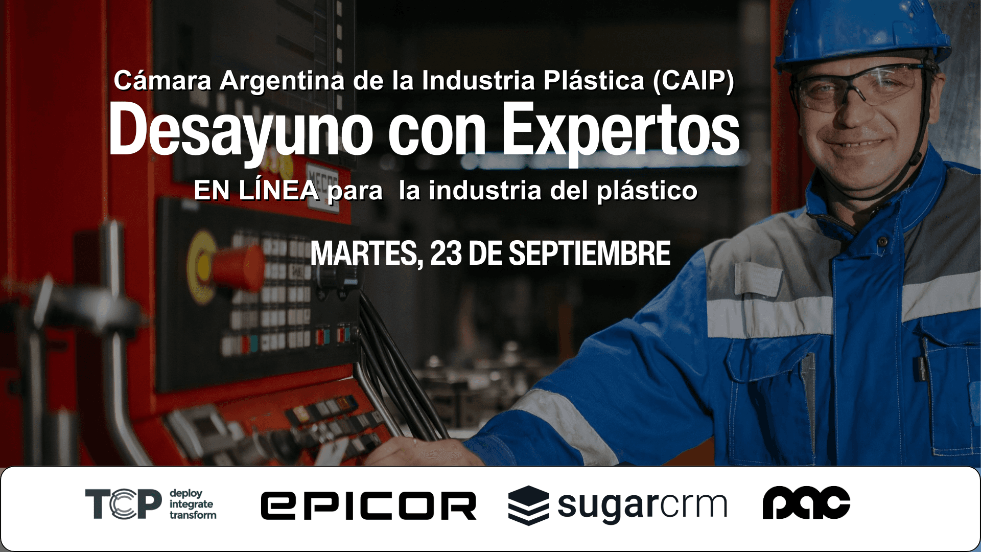 Desayuno con Expertos —en línea— para la industria del plástico