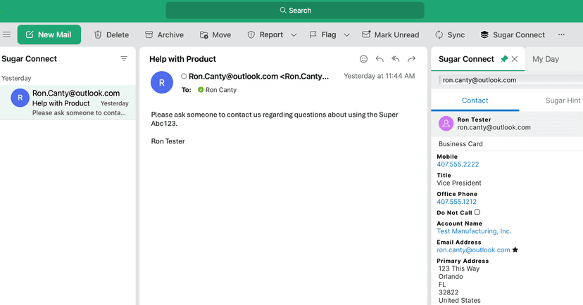 Cómo Sugar Connect mejora la eficiencia del CRM para usuarios de Outlook y Gmail