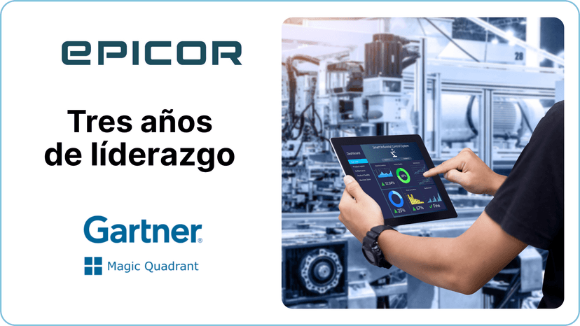 Tres años de liderazgo en el Cuadrante Mágico™ de Gartner® 2025 para ERP en la nube para empresas centradas en productos