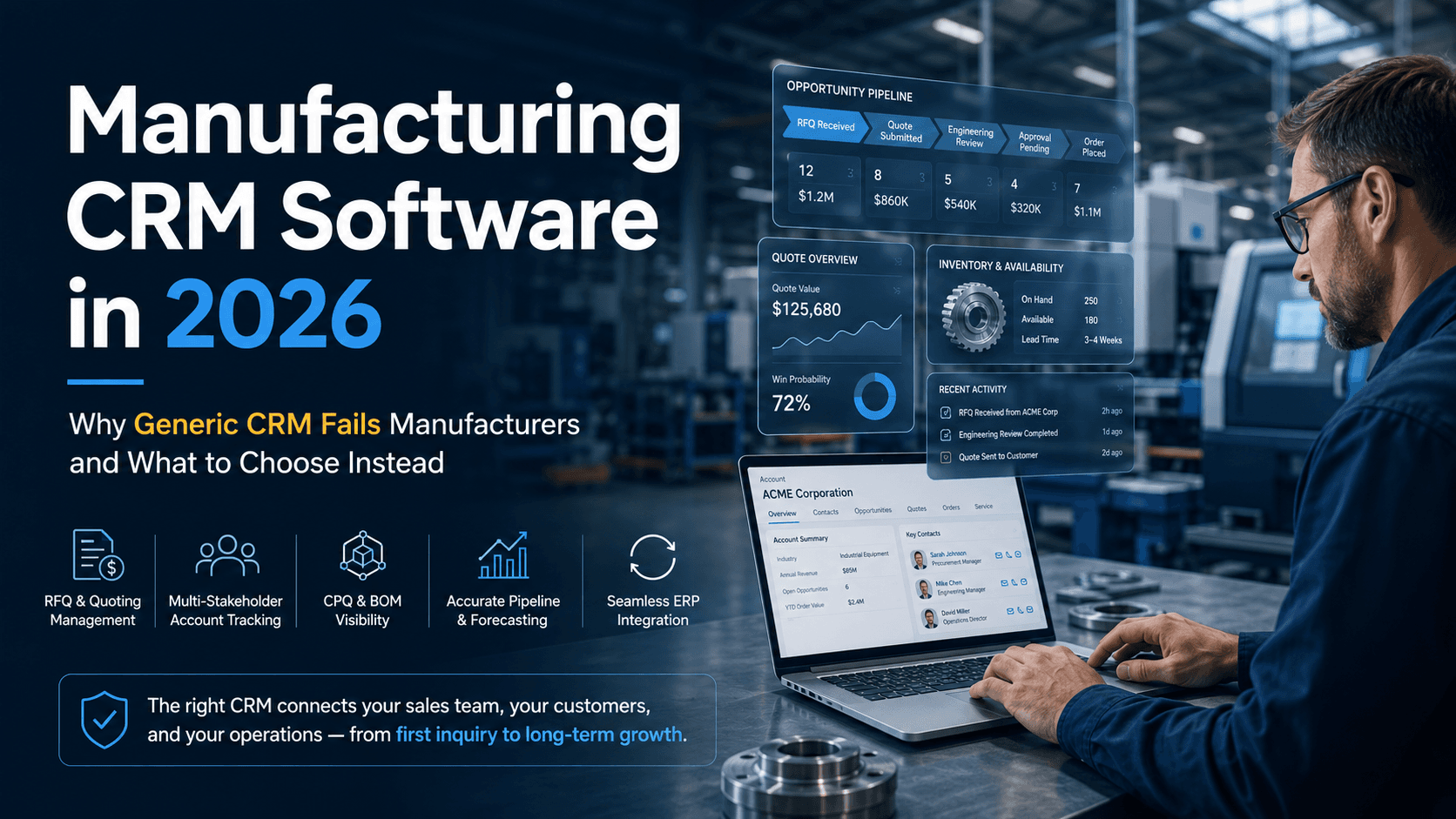 Manufacturing CRM Software in 2026.