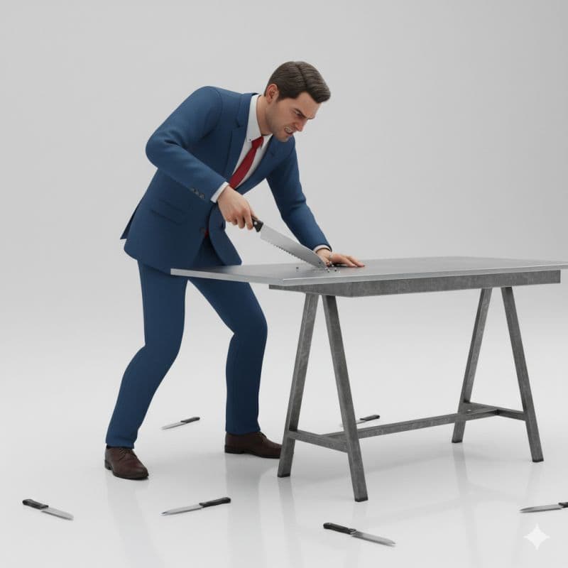 Are You Cutting Sheet Metal With a Kitchen Knife? 3 Signs Your CRM Doesn't Fit Manufacturing