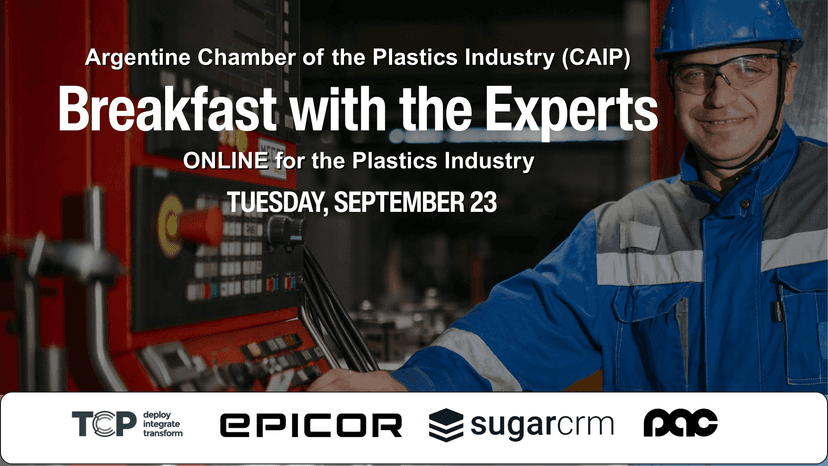 A Shockwave, Breakfast with the Experts — Online — for the Plastics Industry