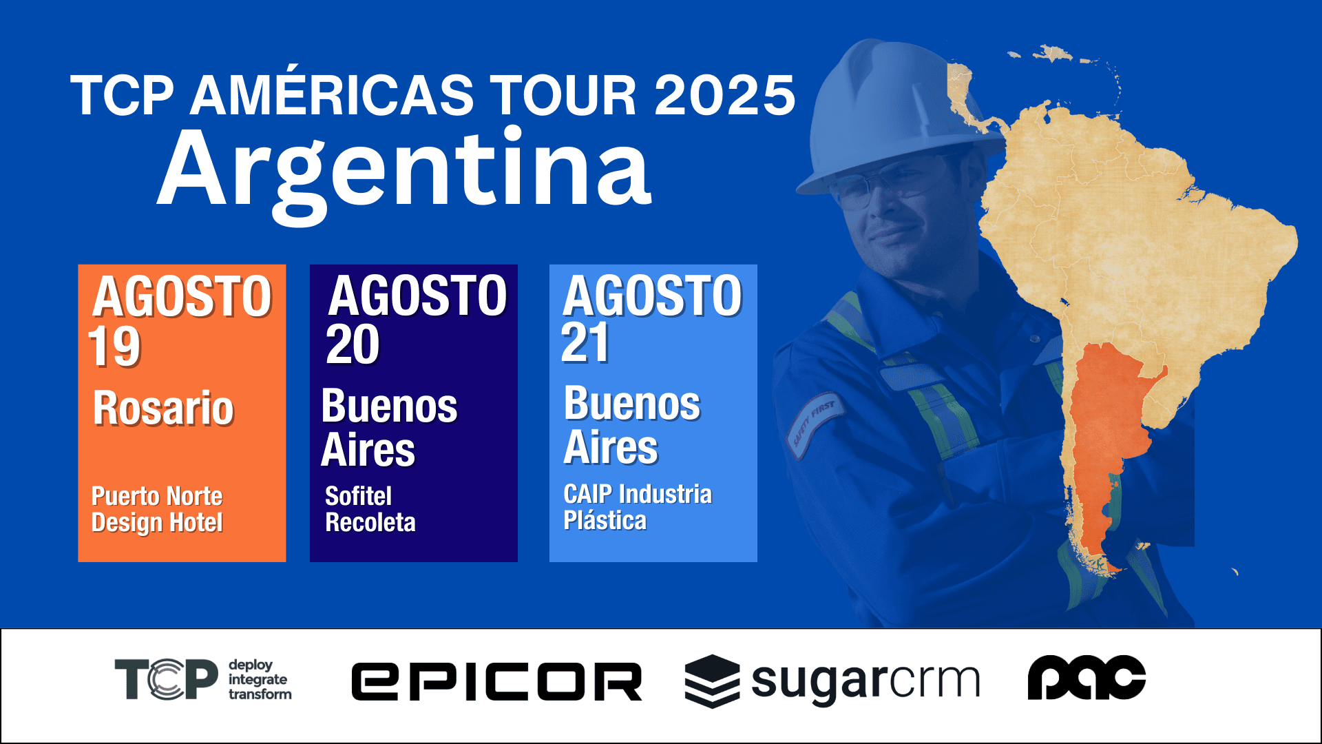 El TCP Américas Tour 2025 llega a Argentina