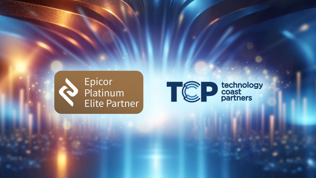 TCP Recognized by Epicor as Platinum Partner