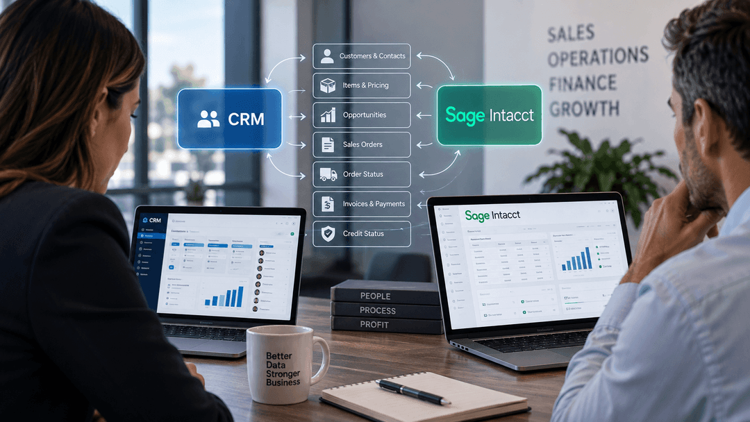 Choosing a CRM for Sage Intacct: Three Ways to Connect Sales and Finance